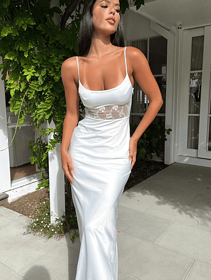 Azaria Maxi Dress - White