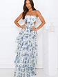 Bloom Spell Strapless Maxi Dress - thumbnail 5