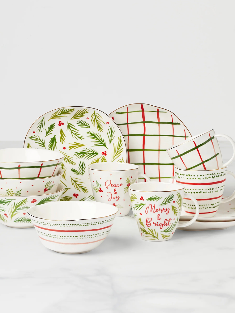 Bayberry 12-Piece Dessert Set 1