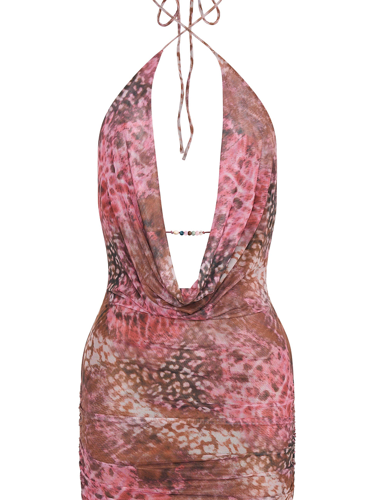 Blooming Romance Halter Mini Dress Spellbound 6