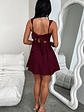 Bransley Dress - Burgundy - thumbnail 4