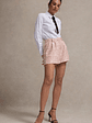Cambridge | Pink Boucle Tailored Shorts - thumbnail 5