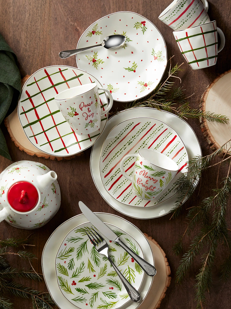 Bayberry 12-Piece Dessert Set 4