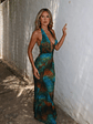 Azores Maxi Dress Moody Leopard - thumbnail 4
