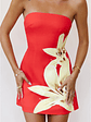 Blossom Luxe Strapless Mini Dress - thumbnail 2