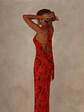 Azores Maxi Dress Scarlet Mirage - thumbnail 4
