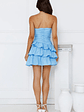 Attention Snatch Mini Dress Blue - thumbnail 6