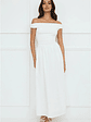 Camellia Charm Off Shoulder Maxi Dress - thumbnail 9
