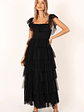 Belle Maxi Dress - Black - thumbnail 3