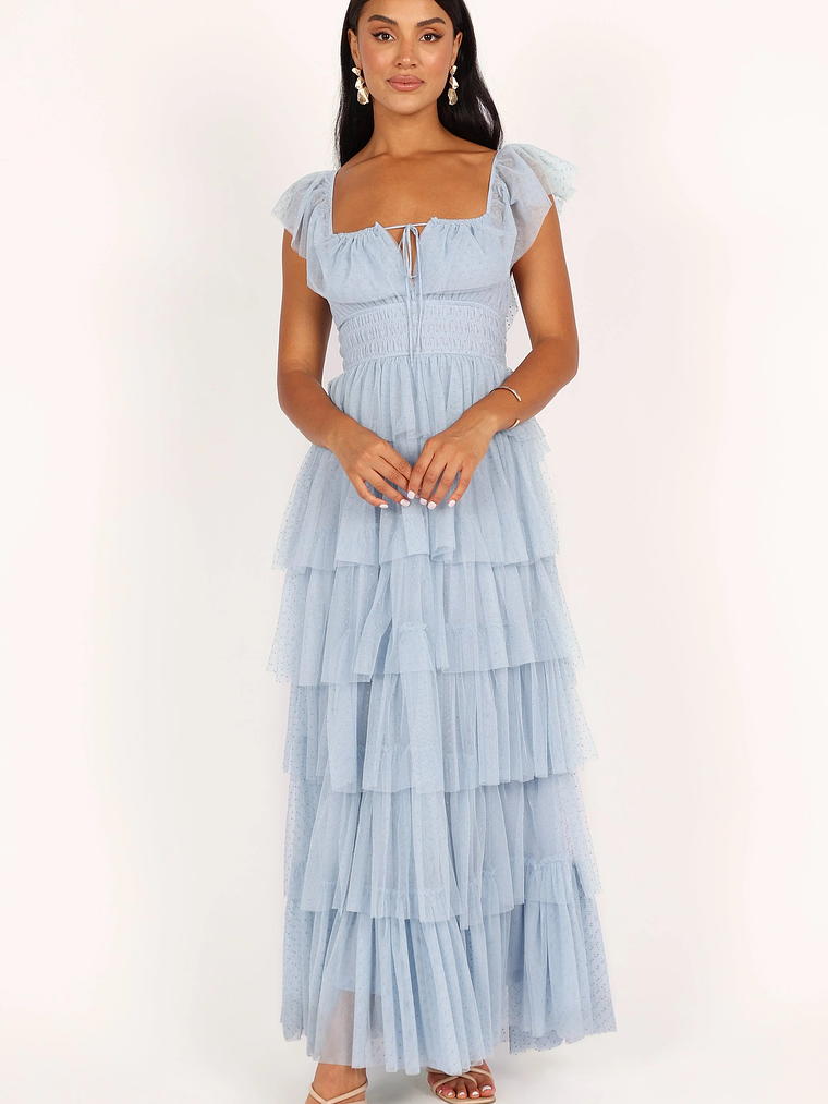 Belle Maxi Dress - Blue 1