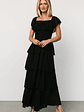 Carina Off Shoulder Maxi Dress | Black - thumbnail 2