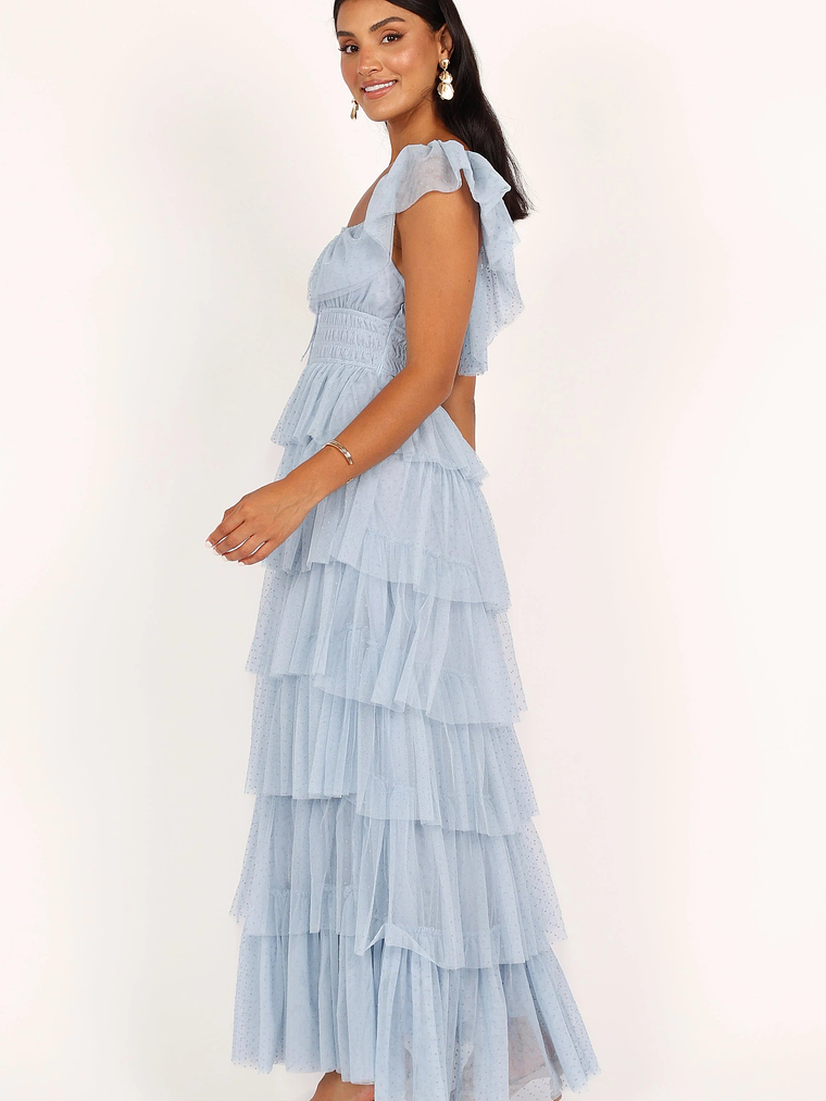 Belle Maxi Dress - Blue 3