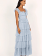 Belle Maxi Dress - Blue - thumbnail 5