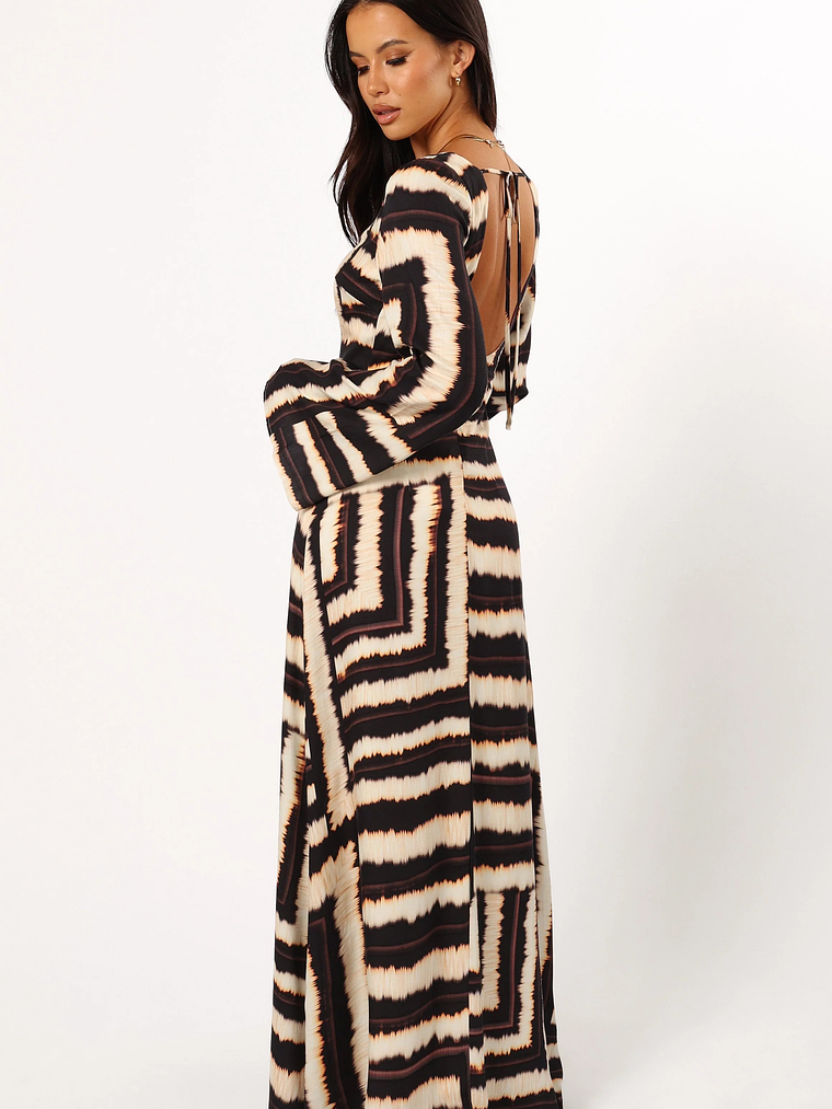 Azure Maxi Dress - Noria Print 3