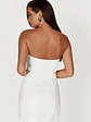 Brooks Rose Mini Dress - White - thumbnail 7
