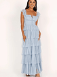 Belle Maxi Dress - Blue - thumbnail 6