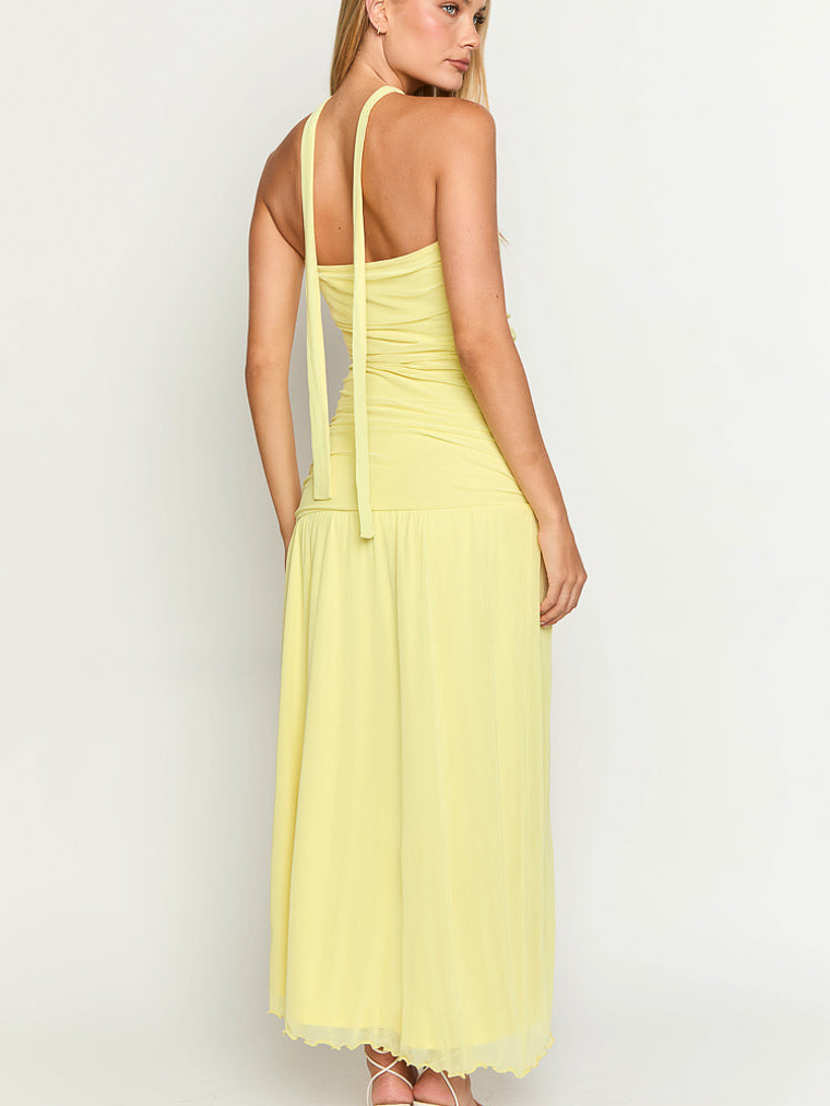 Brayan Yellow Maxi Dress 6