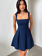 Bransley Dress - Navy - thumbnail 12