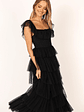 Belle Maxi Dress - Black - thumbnail 9