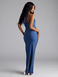 Beverly Halter Slit Long Formal Dress - thumbnail 6
