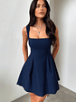 Bransley Dress - Navy - thumbnail 14