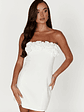 Brooks Rose Mini Dress - White - thumbnail 10
