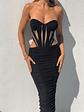 Brazil Maxi Dress Black - thumbnail 2