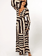Azure Maxi Dress - Noria Print - thumbnail 6