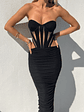 Brazil Maxi Dress Black - thumbnail 4