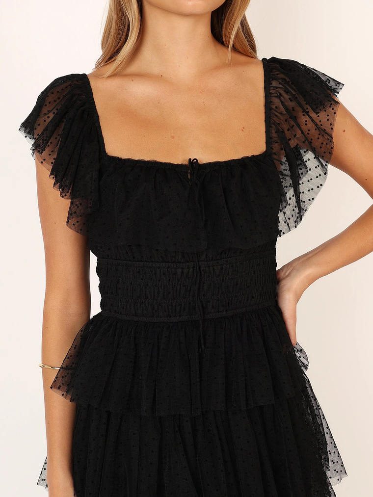 Belle Maxi Dress - Black 11