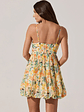 Bubble Floral Mini Dress - thumbnail 2