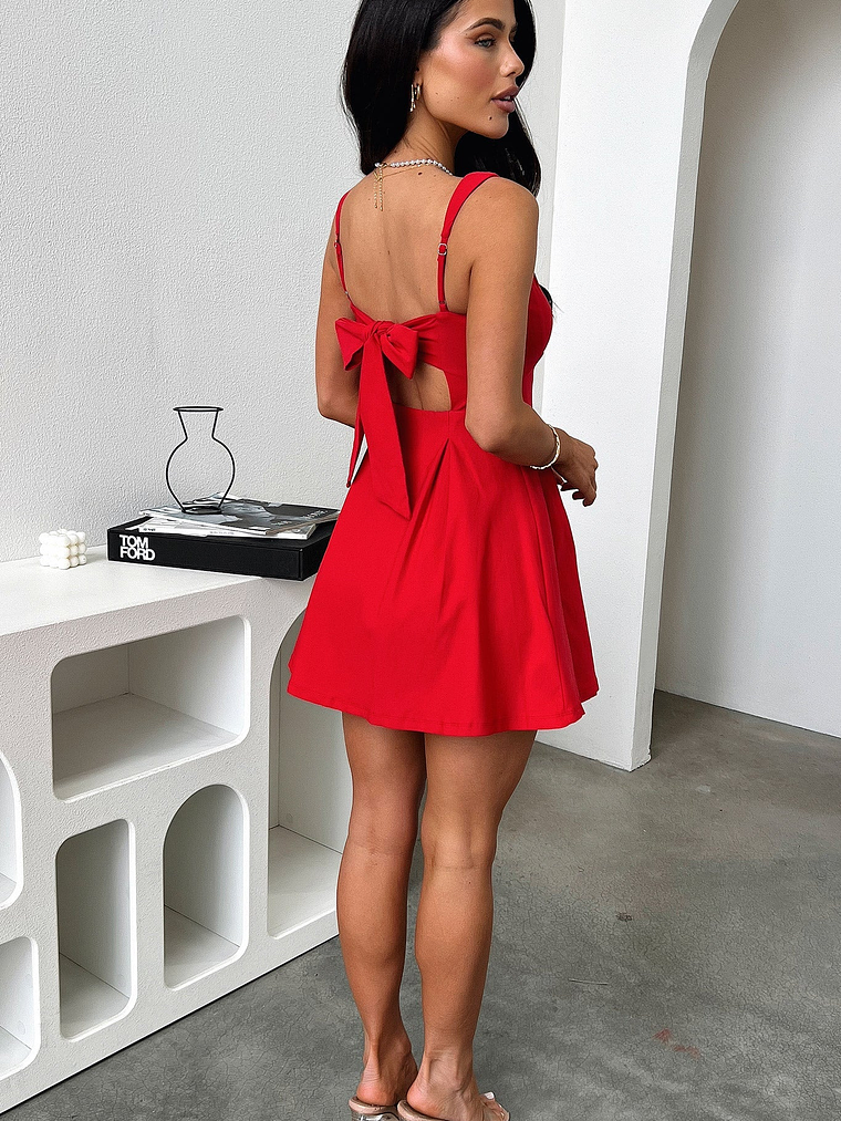 Bransley Dress - Red 12