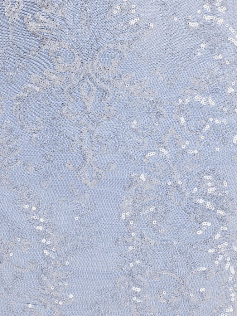 Beverly Lace-Up Bodycon Sequin Party Dress 5