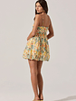 Bubble Floral Mini Dress - thumbnail 4