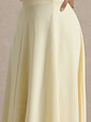 Auburn | Pale Lemon Halter-Neck Midi Dress - thumbnail 6