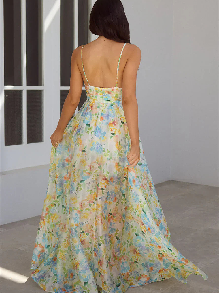 Buttercup Fields Maxi Dress Print 5