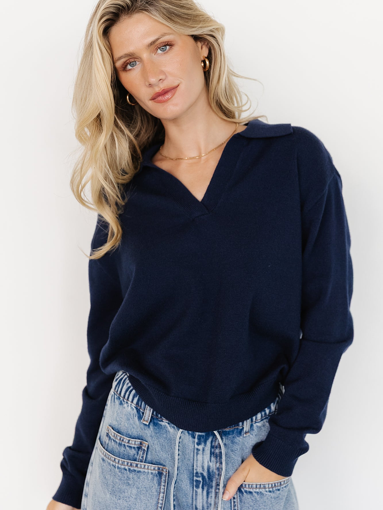 Bodhi Sweater | Navy 1