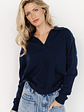 Bodhi Sweater | Navy - thumbnail 1