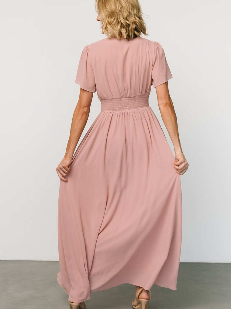 Birdie Maxi Dress | Blush 4