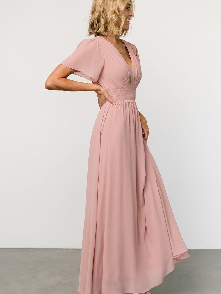 Birdie Maxi Dress | Blush 6