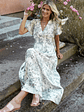 Birdie Maxi Dress | White + Sage Floral - thumbnail 3