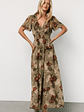 Birdie Maxi Dress | Olive Floral - thumbnail 6