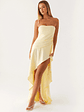 Bodie Maxi Dress - Pastel Yellow - thumbnail 6