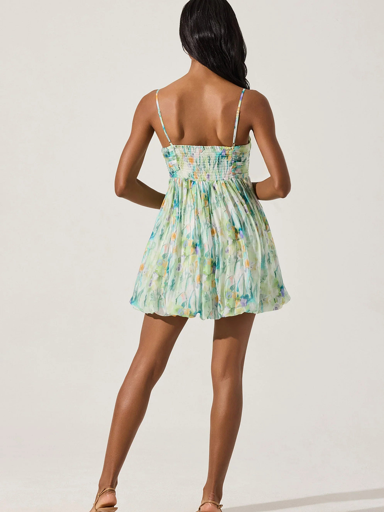 Bubble Floral Mini Dress 18