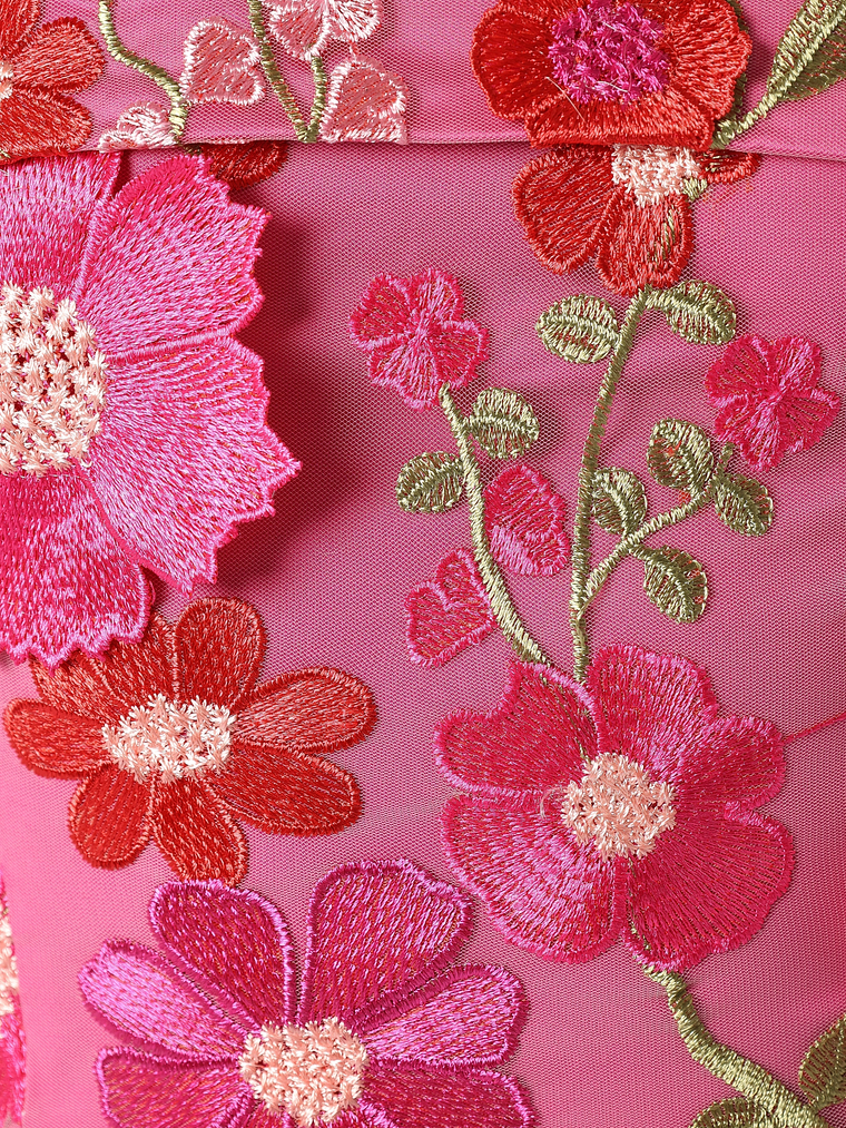 Butterfields Strapless Mini Dress - Hot Pink 8