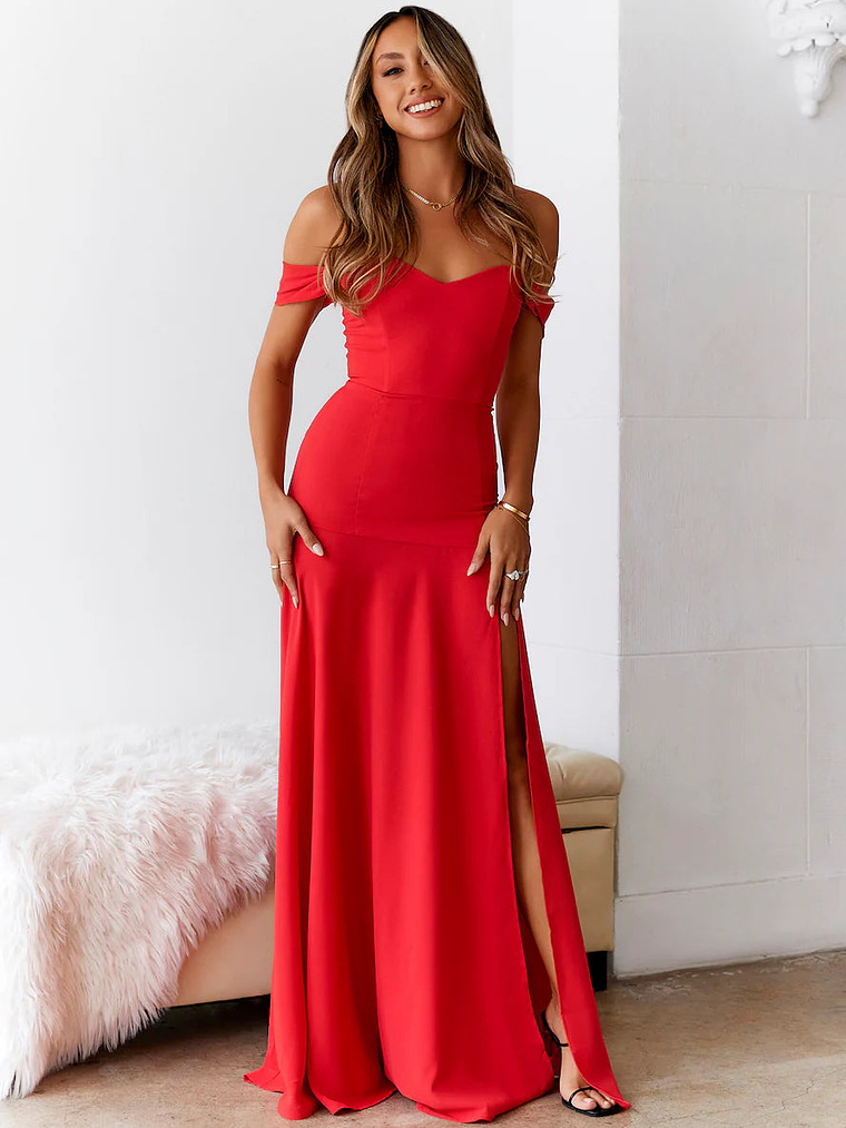 Blushing Cinderella Maxi Dress 29