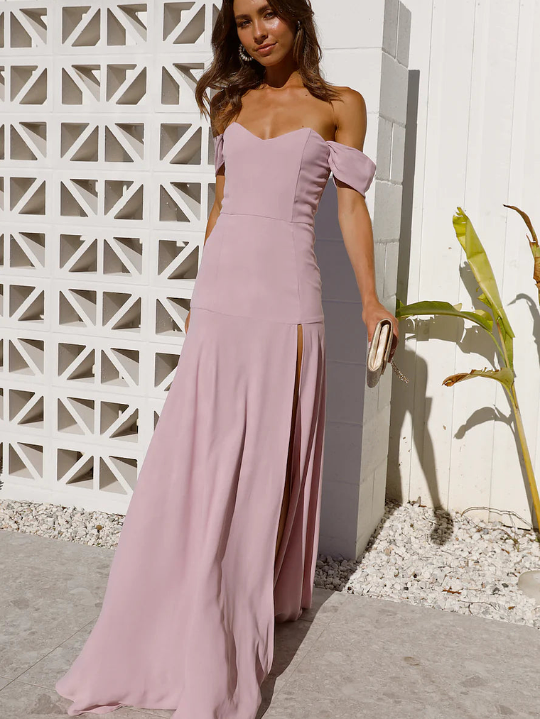 Blushing Cinderella Maxi Dress 43