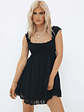 Carlita Mini Dress Black - thumbnail 6