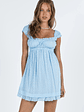 Carlita Mini Dress Blue - thumbnail 2