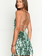 Come And Get It Aqua Sequin Party Mini Dress - thumbnail 5